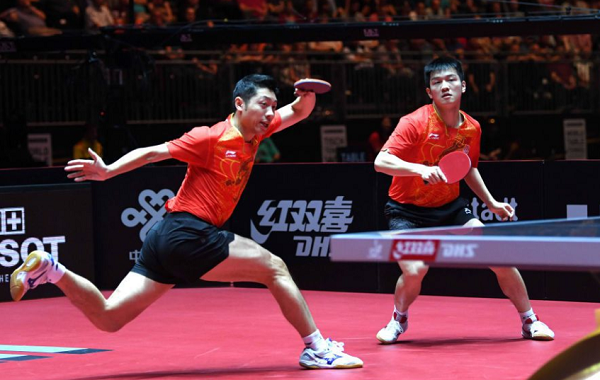 中国队横扫波兰队,许昕统治全场 中国队横扫波兰队,许昕统治全场
